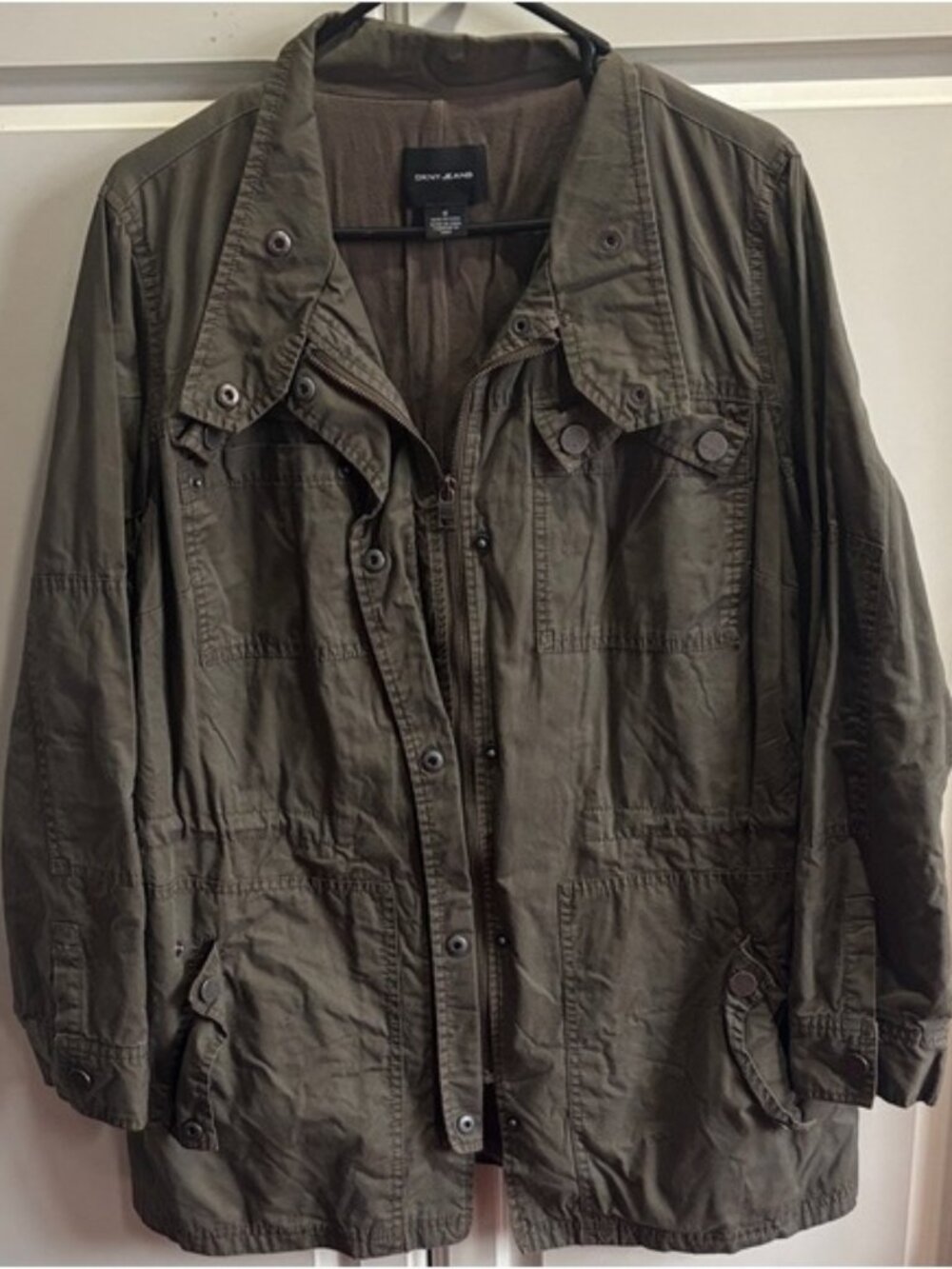 Women's Olive Utility Jacket